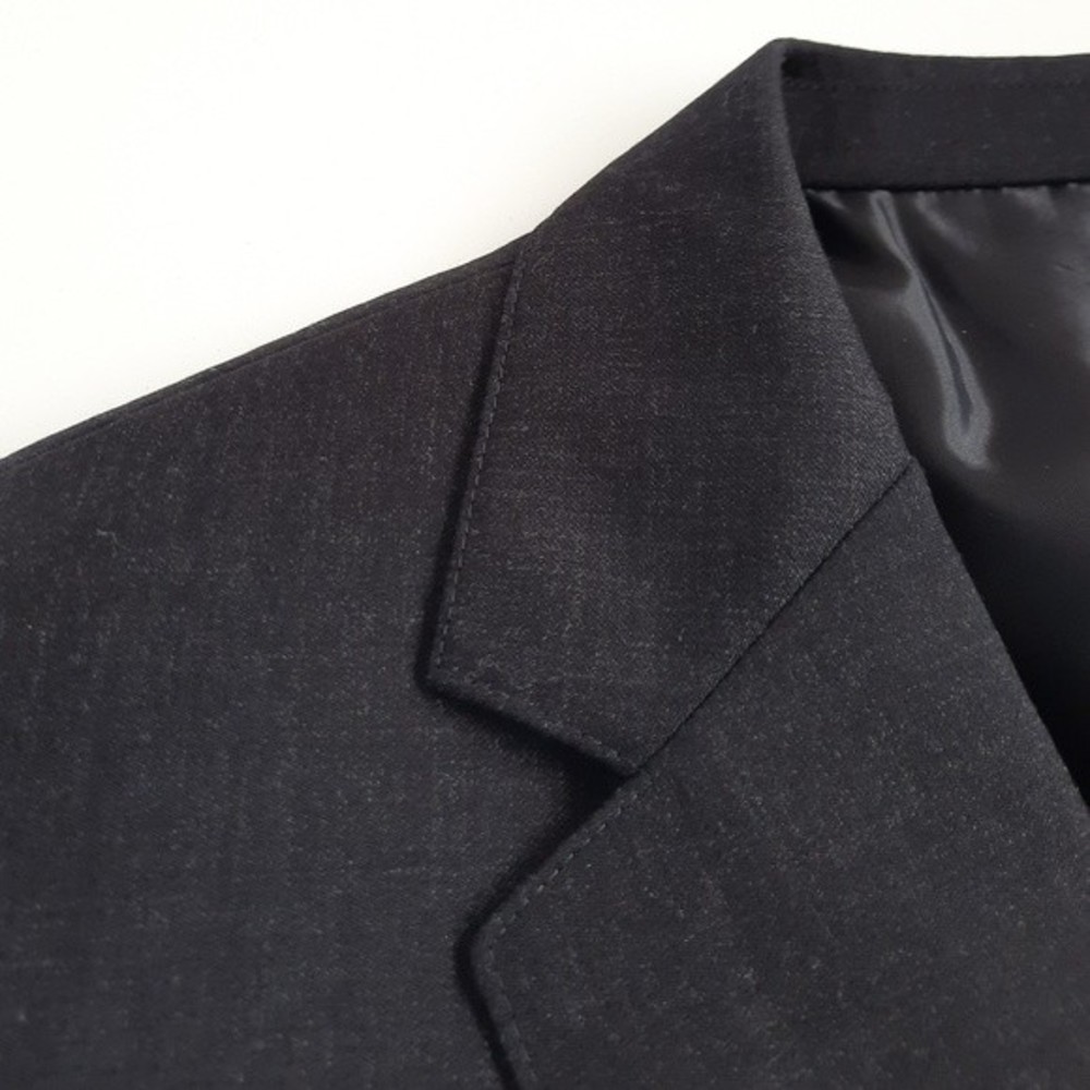 NEW Bonobos Blazer Wool Standard Fit Sport Jacket Charcoal Gray Dark Men 40L - Picture 7 of 13